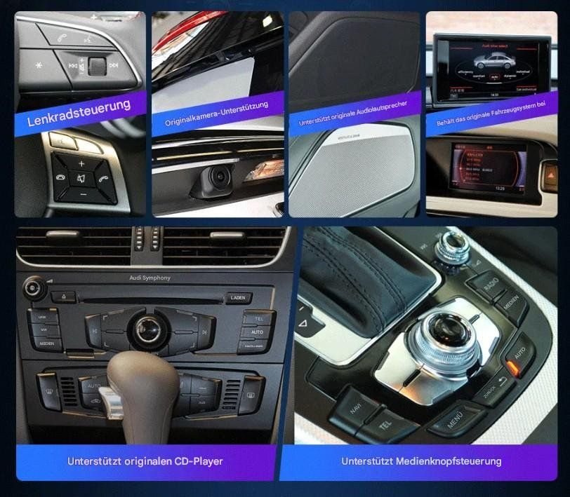 Lettore multimediale & Streamer: Audi Q3 2011–2018 GPS - Multimedia-System – Nuovo e nell'imballaggio originale da Chur venduto da P0WER 5