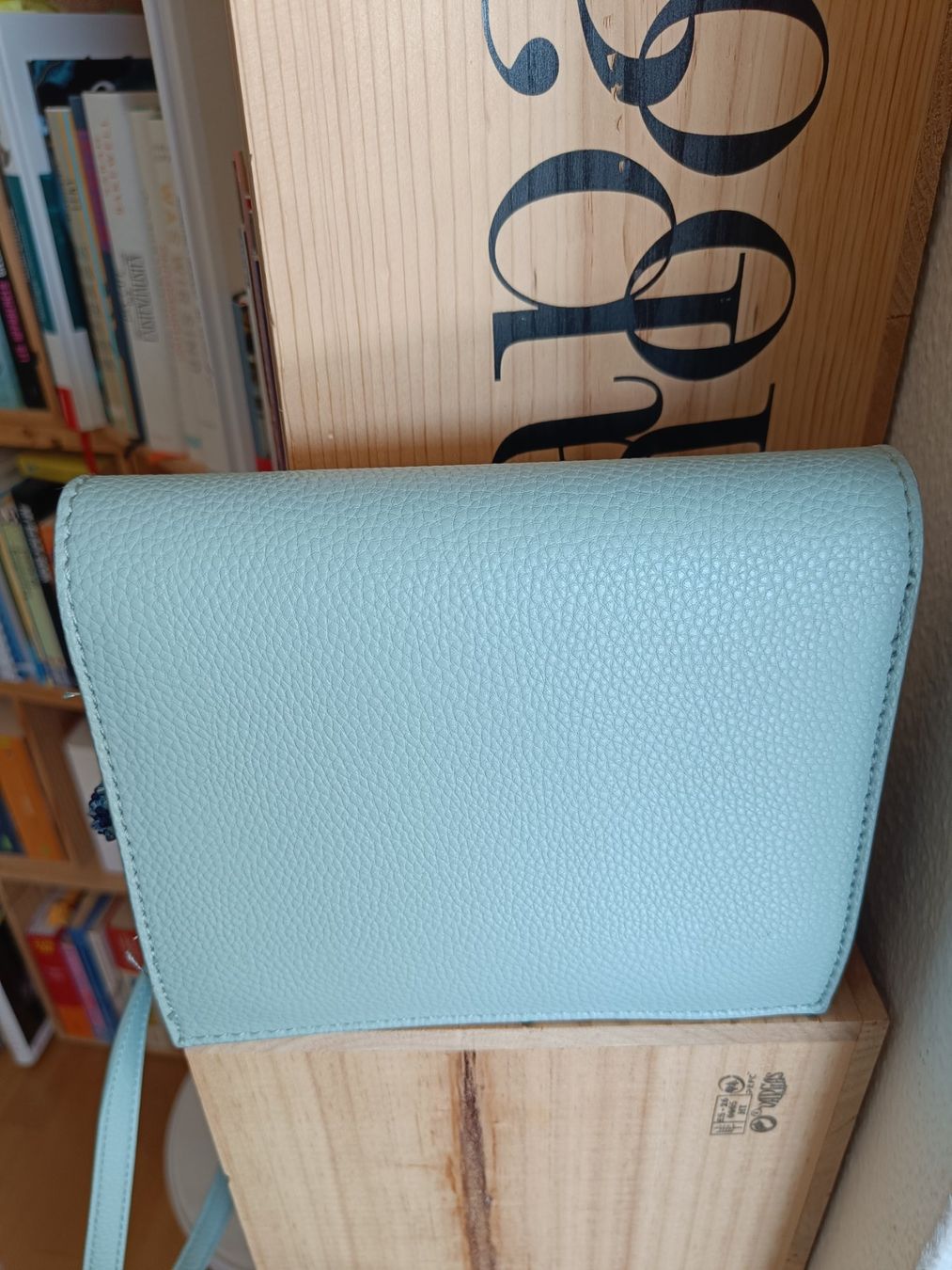 Pull&Bear Borse da donna: Kleine türkisfarbene Handtasche von Pull&Bear – Usato da Zürich venduto da Atelier.Second 1