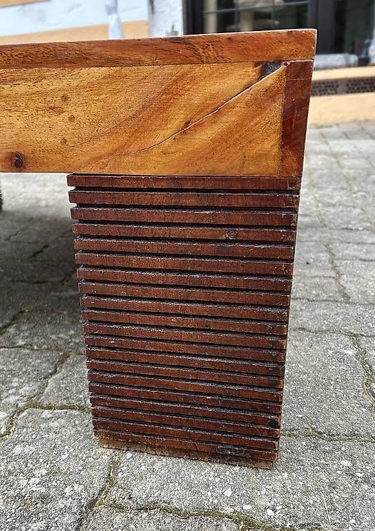 Tavoli: Table basse en bois massif – Usato da Forel (Lavaux) venduto da kiki029 2