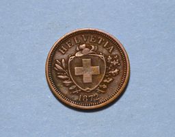 1 Rappen 1872