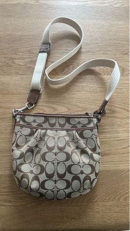Coach Handtasche mit Monogramm Muster - Top Zustand!