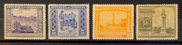 Paraguay 1940er Telegrafie & Geschichte 4 W. Waterlow MLH*