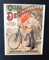 Carte postale, CP, Cycles Decauville, CA Houbrac