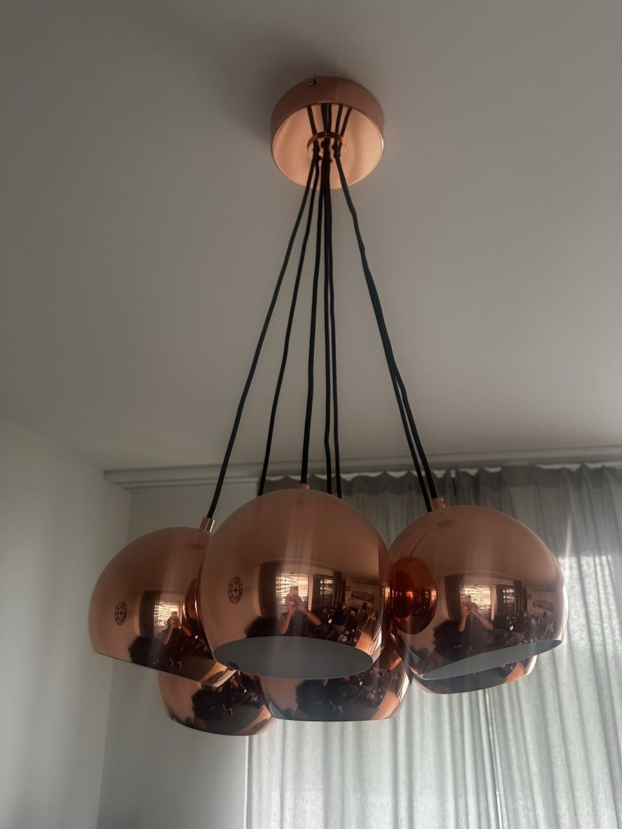 Interio Kronleuchter & Deckenlampen: Lampe murale design cuivre - Interio - prix achat 500.- – Gebraucht aus Bellevue von jul_m775 3
