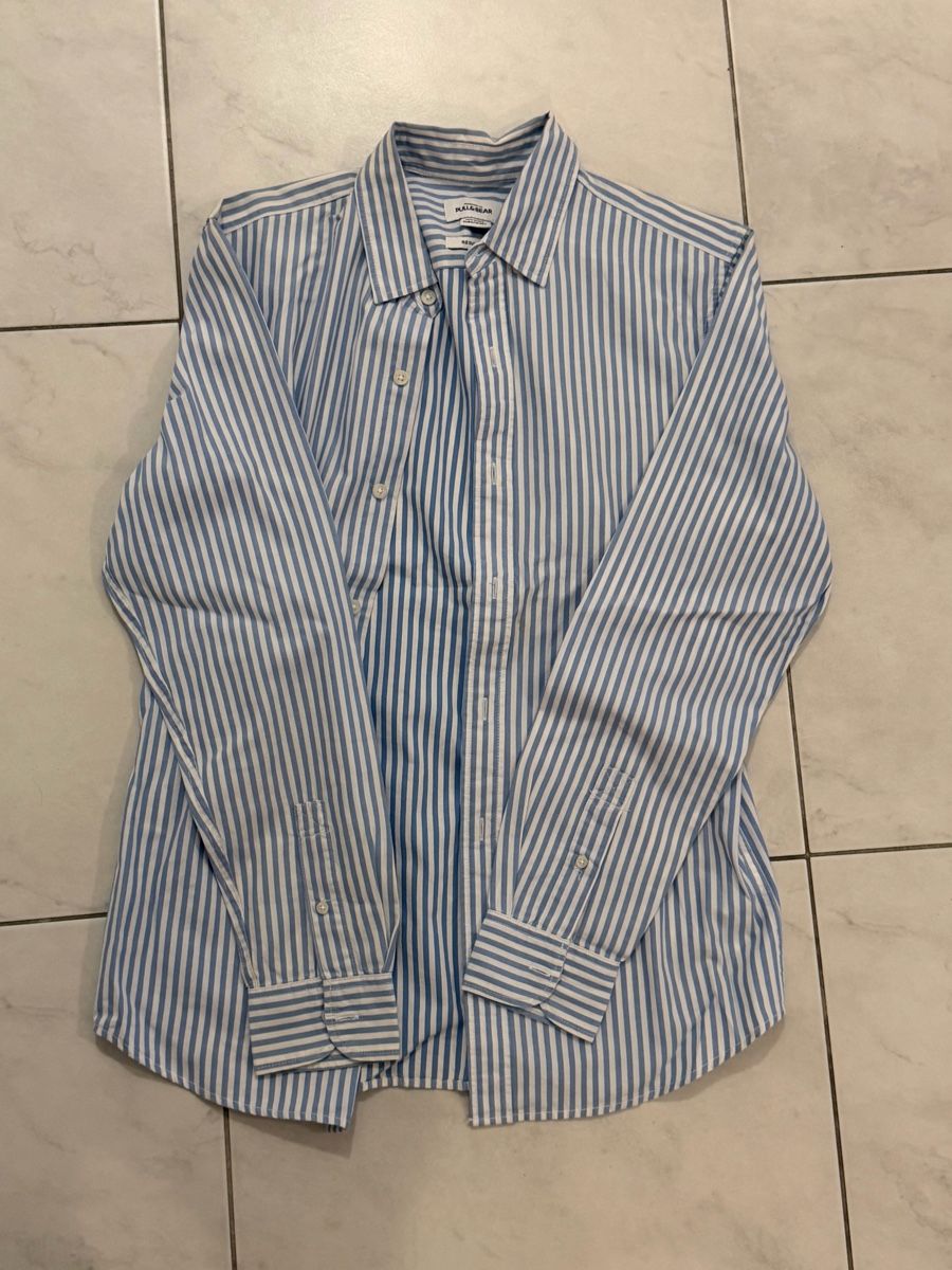 Pull&Bear Hemden: Pull&Bear Hemd gestreift Grösse 36 Regular Fit gut – Neu (gemäss Beschreibung) aus Oftringen von Kad.Ha