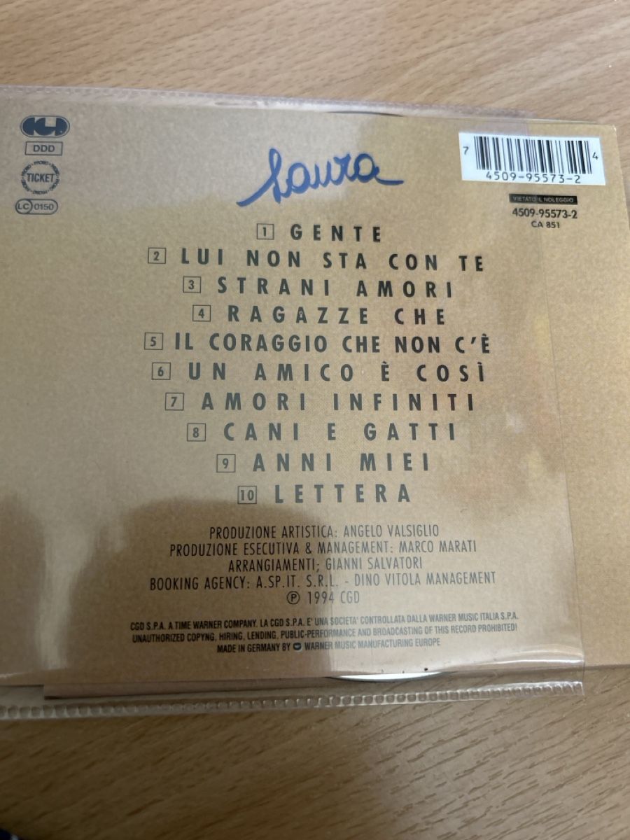 CDs: Laura Pausini CD  – D'occasion à Herbetswil par rotekatze84 1