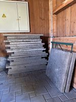 Betonplatten grau diverse Mengen gebrauchter Zustand