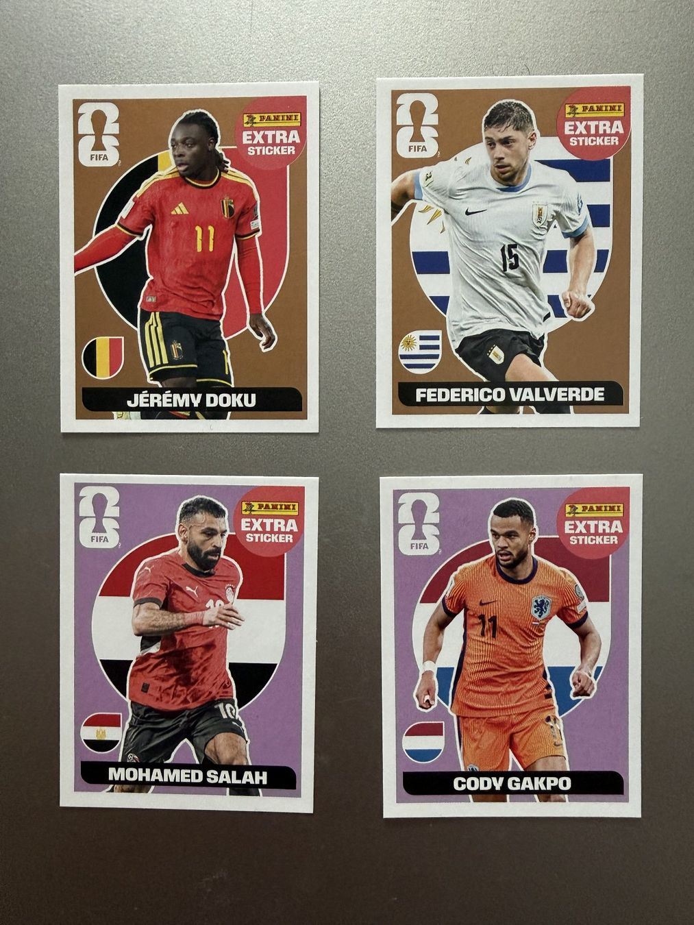 Panini Carte collezionabili: Panini Extras - 4er Set – Nuovo (secondo la descrizione) da Winterthur venduto da jsoll1