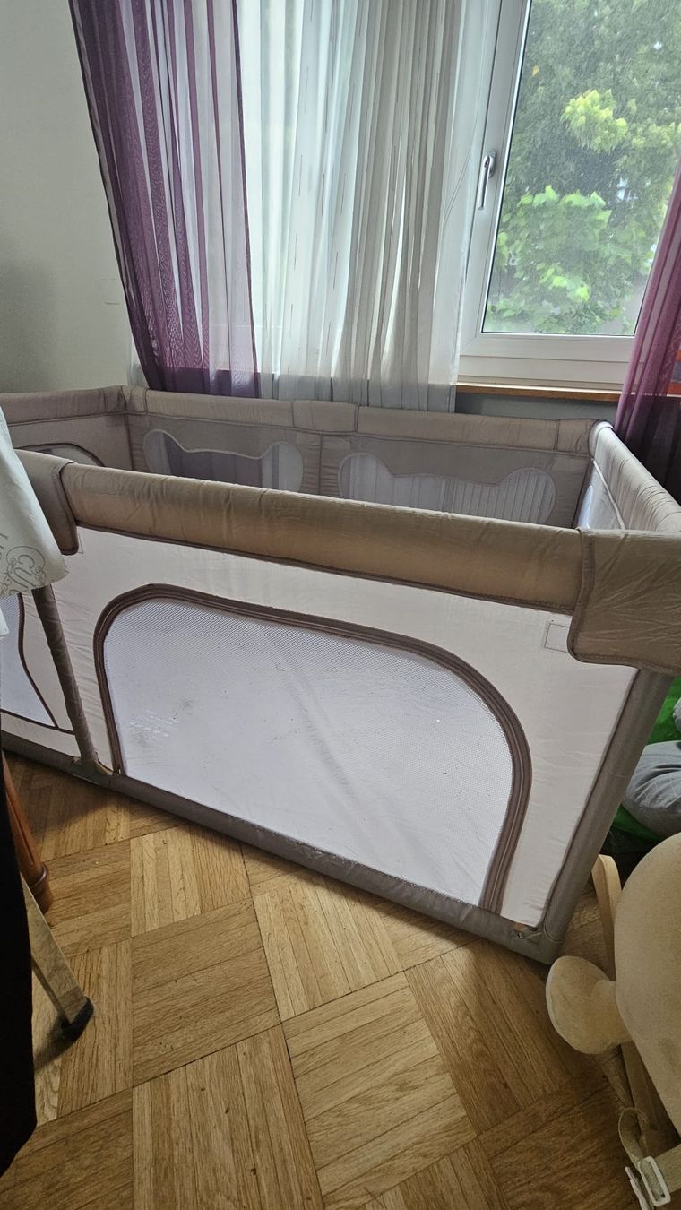 Lionelo Box & Barriere di sicurezza: Lionelo Laufgitter Grau – Usato da belp venduto da Becker84 1