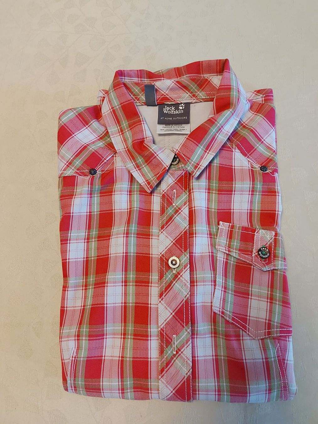 Jack Wolfskin Camicette: Jack Wolfskin Damen Bluse Gr. M – Usato da Brüttisellen venduto da kikaninchen79
