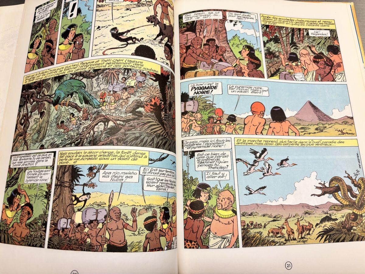 Fumetti: PAPYRUS T.10 - La Pyramide Noire – Usato da Bern venduto da jcmda 3