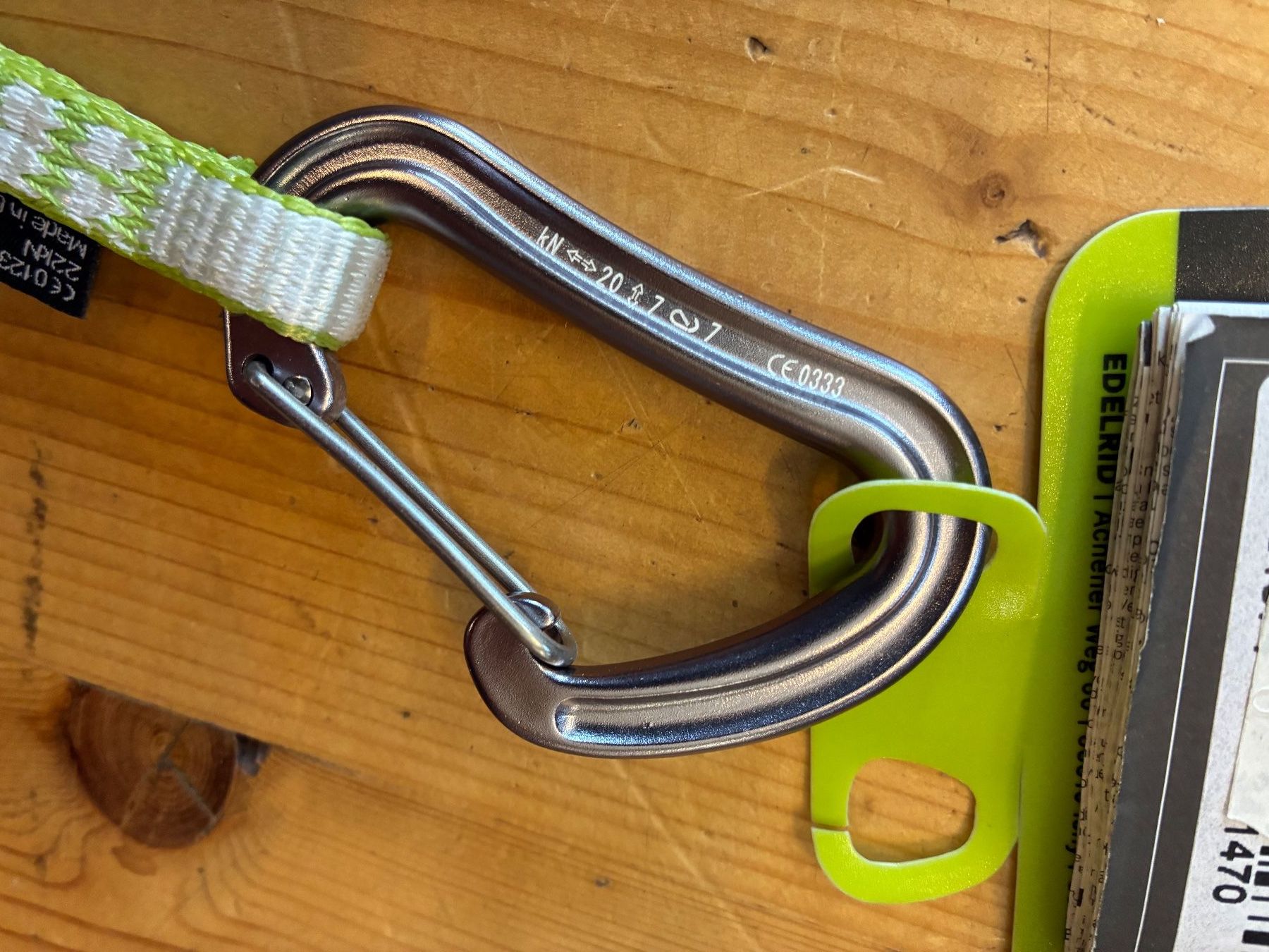Attrezzatura da arrampicata: Edelrid Express Mission Light Set 10cm bandschlinge – Nuovo (secondo la descrizione) da Küttigen venduto da thoren77 4