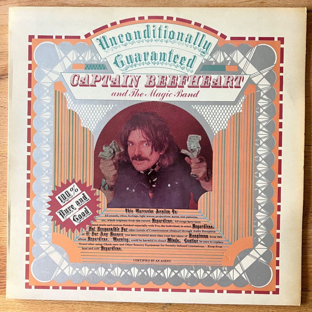 Dischi in vinile: Captain Beefheart & The Magic Band - Unconditionally../ 1.UK – Usato da Gais venduto da soundcave57