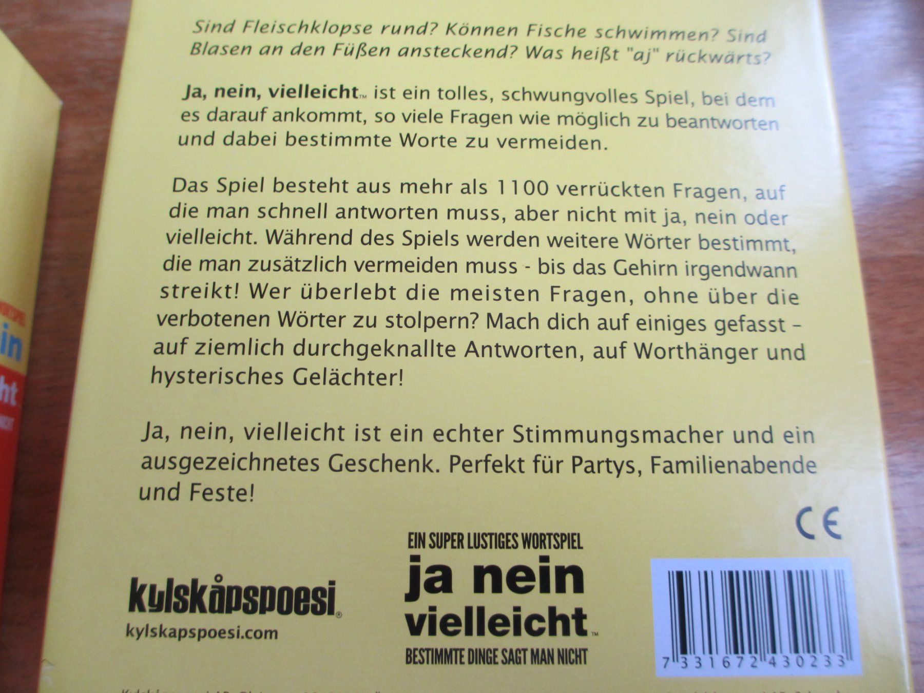Spiele: super lustiges Wort-Spiel – Gebraucht aus Herisau von fan_h9qj 3