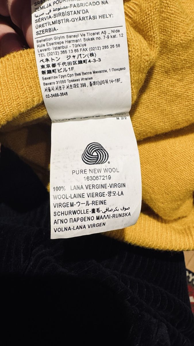 Benetton Pullover & Sweatshirts: Benentton Merino Rollkragen-Pullover – Neu (gemäss Beschreibung) aus Teufen AR von apfelangeber11 2