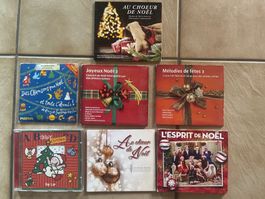Lot de CD de musique de Noël