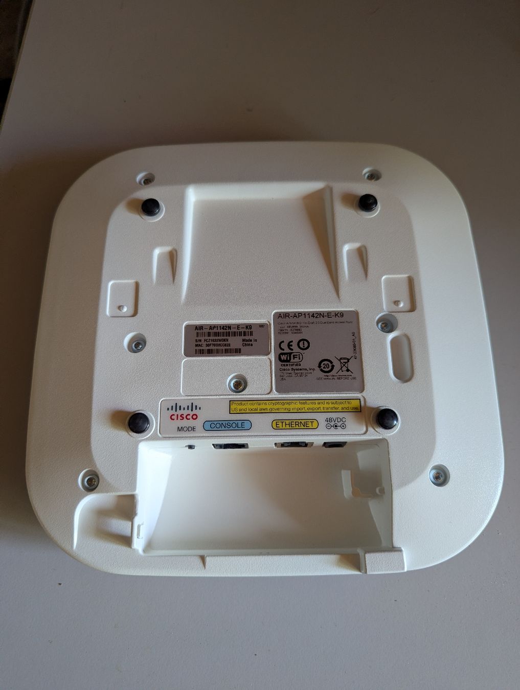 Cisco Modem & Router: Cisco AIR-AP1142N-E-K9 – Usato da Marthalen venduto da ndrs 1