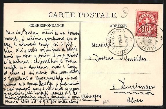 Cartes postales: AK Hasliberg, Haus mit Bergpanorama – D'occasion à Berlin par bartko-reher 1