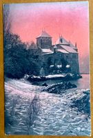 Chillon - Le soir - Colorisée 1909