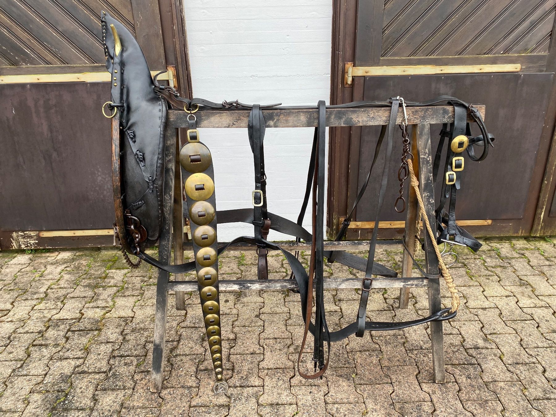 Campanacci mucche: original Ostschweizer / Appenzeller Pferdegeschirr – Usato da Feldbach venduto da Fea1 1