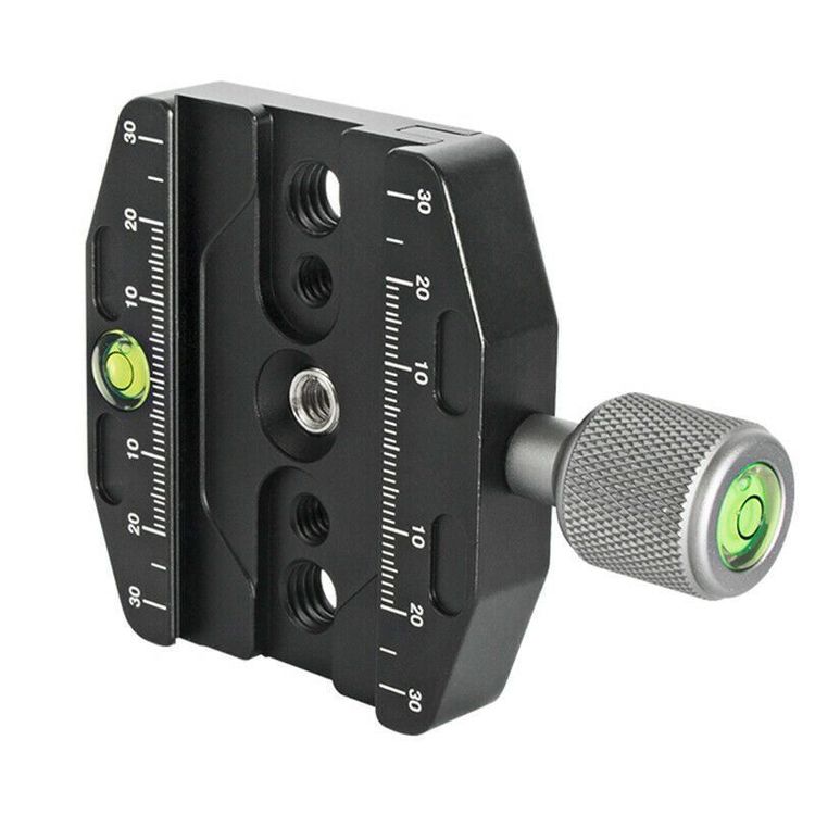 Schnellspanner-Adapter Für Arca-Swiss Klemmen – Kompatibel Mit Gitzo & Manfrotto Stativköpfen, Aus Alu, Mit M6-Schraube