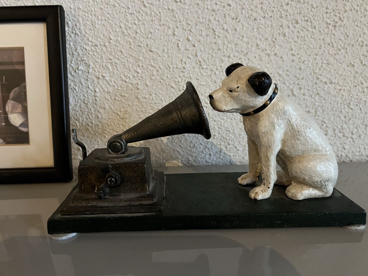 Statuette: Nipper His Master Voice – Usato da zürich venduto da marc08 1