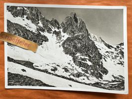 Alte Ansichtskarte Piz Prevat, Graubünden, 1957, Rarität !