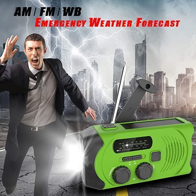 Radios: Solar Radio Tragbar SOS Notfallradio – Neu (gemäss Beschreibung) aus Thun von Newnewshop 4