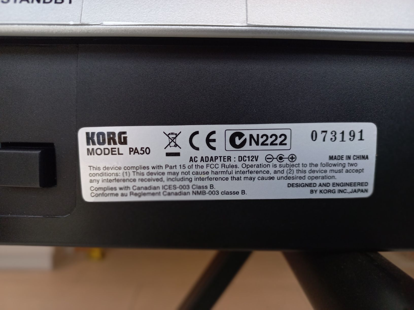 Korg Strumenti musicali: KORG PA50 – Usato da Frutigen venduto da samuele80 2