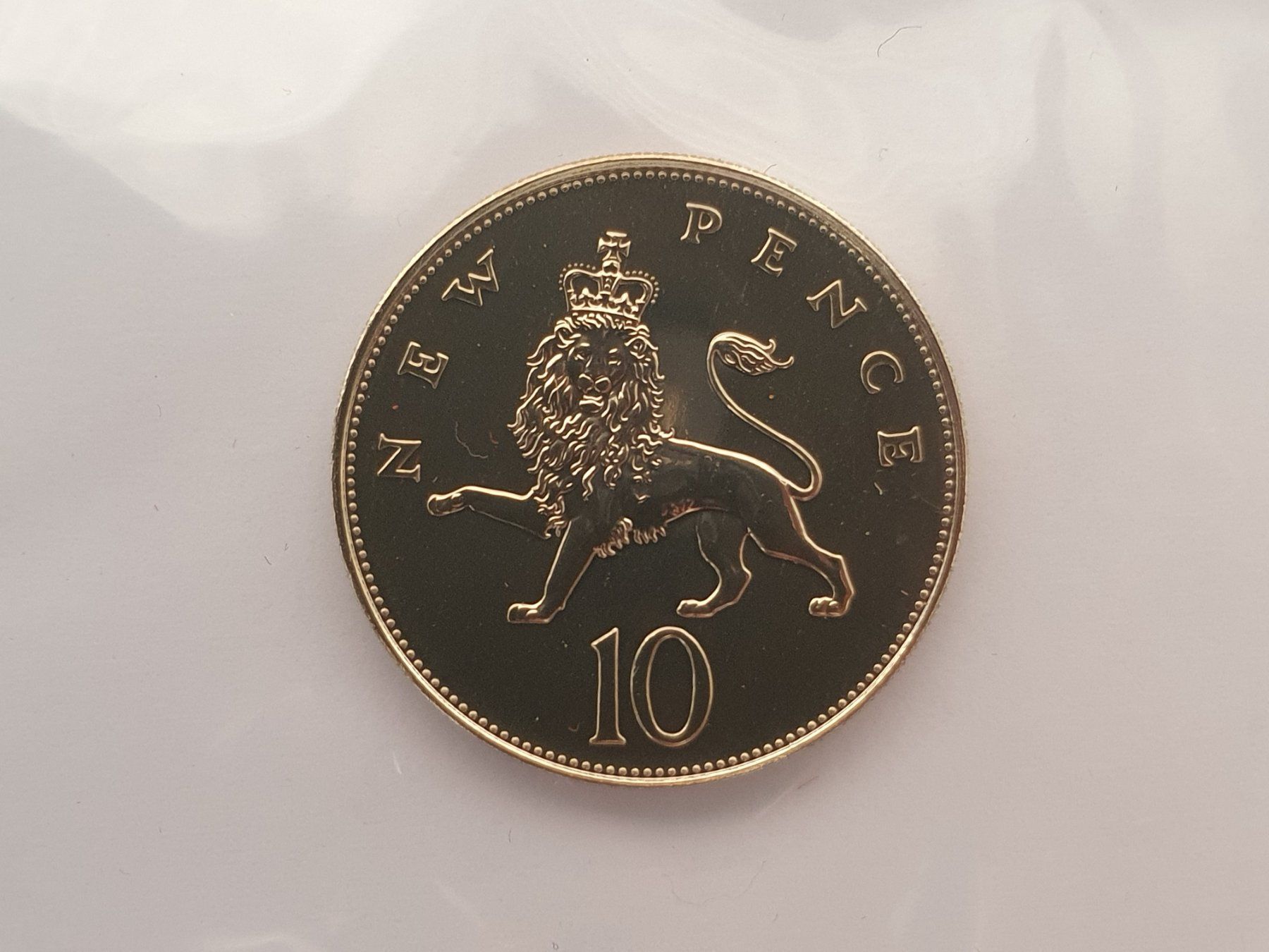 Toutes les monnaies: 10 Pence 1974 PP – Neuf (Voir description) à Pravidondaz par LVtik