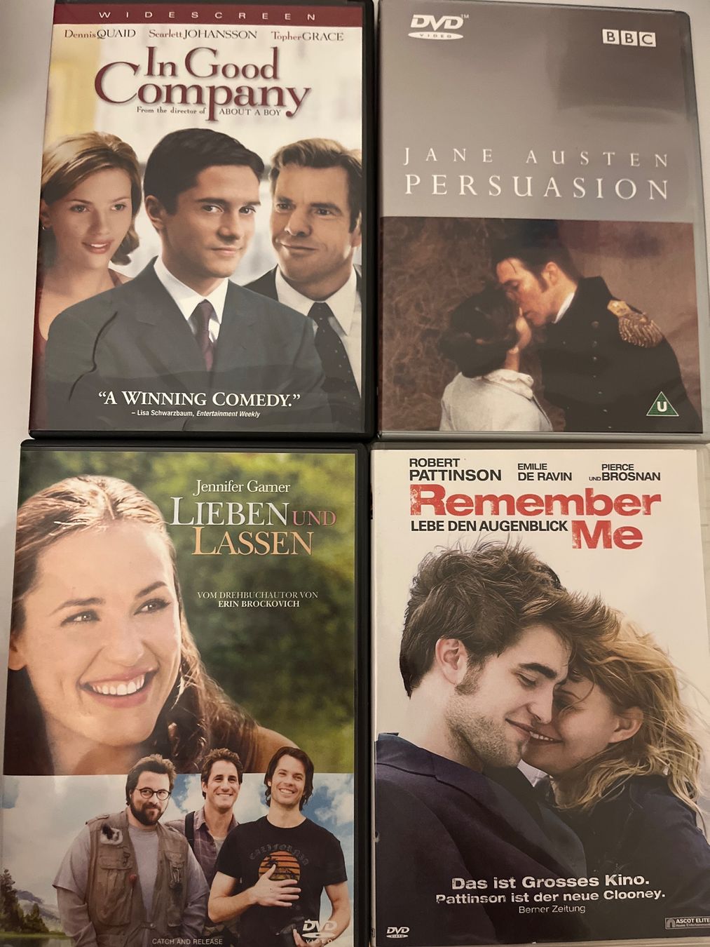 Alle DVDs: 4 verschiedene DVD‘s – Gebraucht aus Chur von lucilla.galgani