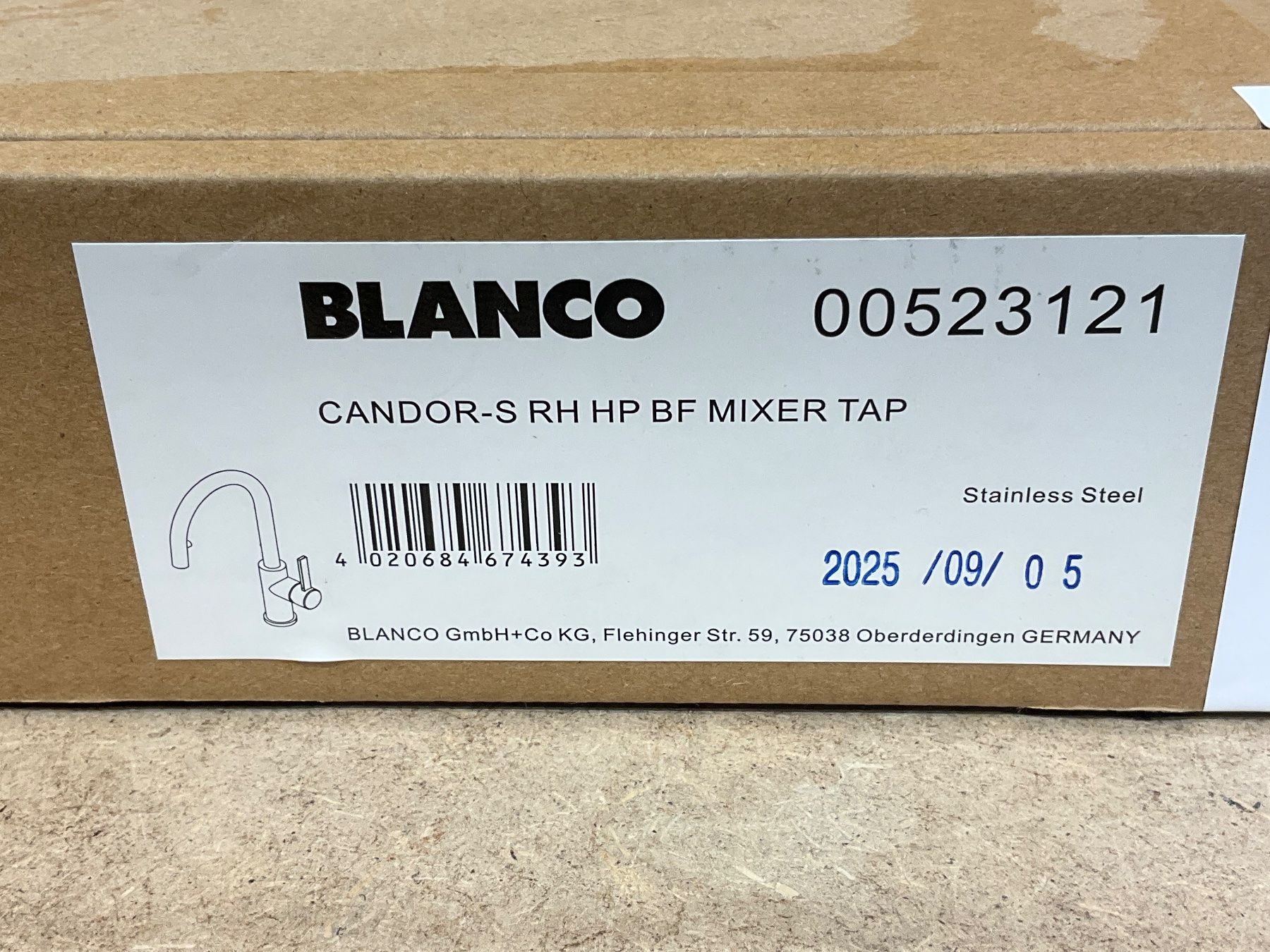 Blanco Rubinetteria: 369 Blanco CANDOR-S Küchenarmatur – Nuovo e nell'imballaggio originale da Derendingen venduto da Meisterstuecke 6
