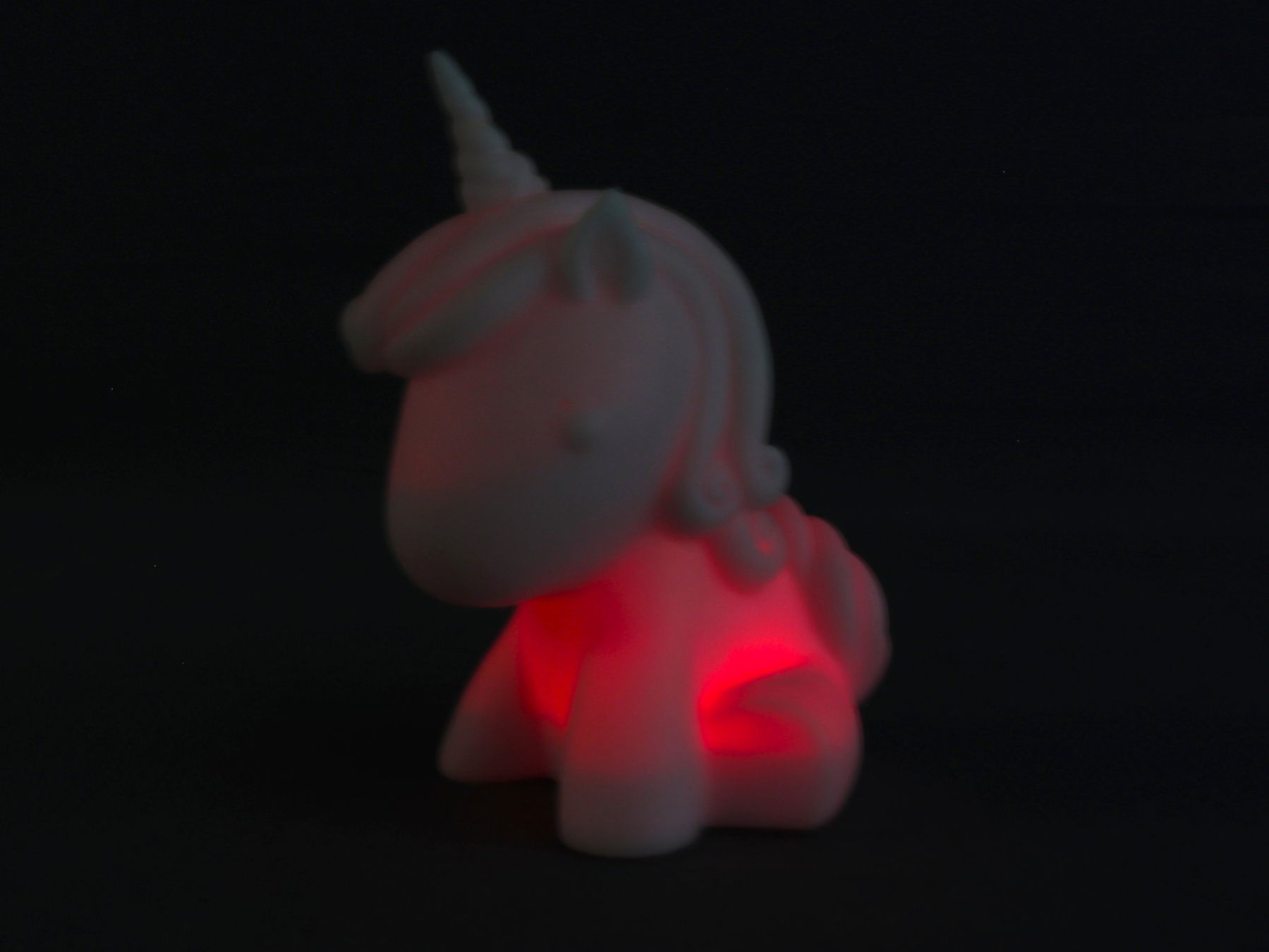 Lampen: FIZZ CREATIONS Einhorn Lampe – Gebraucht aus Steinen von Restwert_Steinen 7