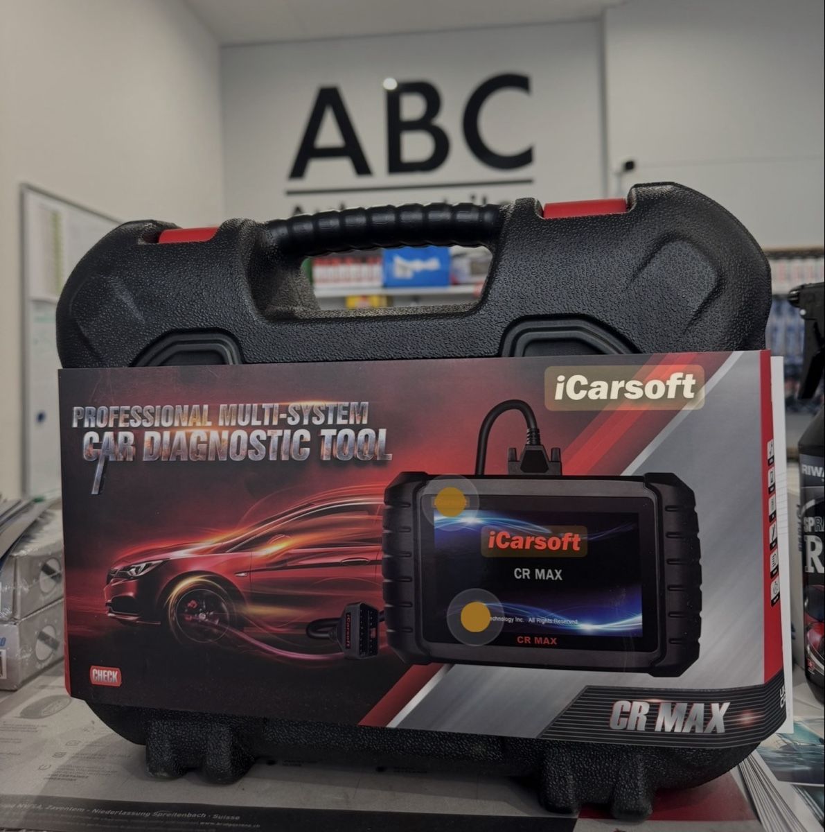 Tous les outils: iCarsoft CR MAX outil diagnostic auto multi-systèmes, neuf! – Neuf avec emballage d'origine à La Chaux-de-Fonds par Abc-Auto 1