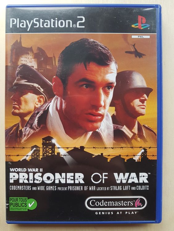Fiche du jeu Prisoner of War sur Sony Playstation 2 - Le Musee des Jeux Video