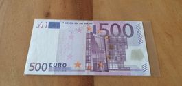 500 € Geldschein Note im guten Zustand für Sammler.