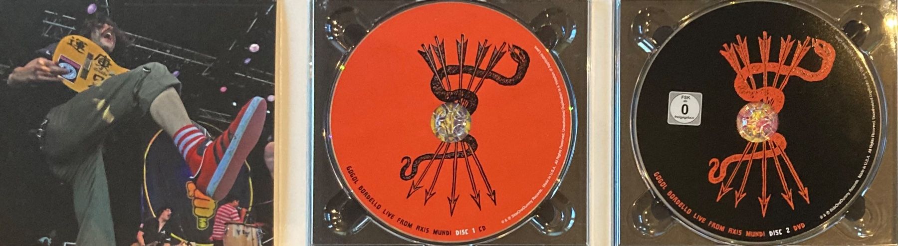 CD: GOGOL BORDELLO - LIVE FROM AXIS MUNDI – Usato da Poliez-Pittet venduto da Newtown-Records 3