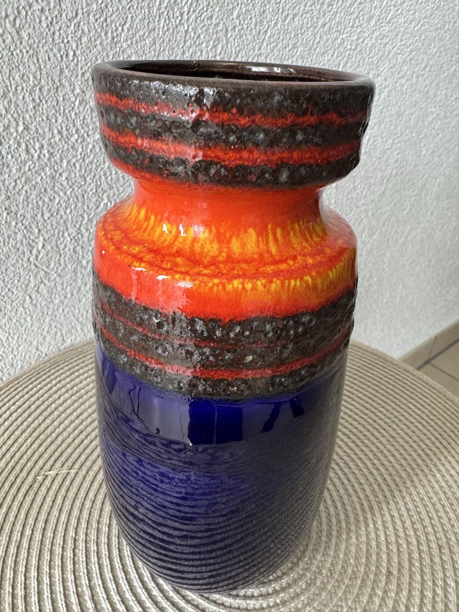 Vasi & Recipienti: Scheurich Fat Lava Keramik Vase, West Germany – Usato da Balsthal venduto da Narulya 1