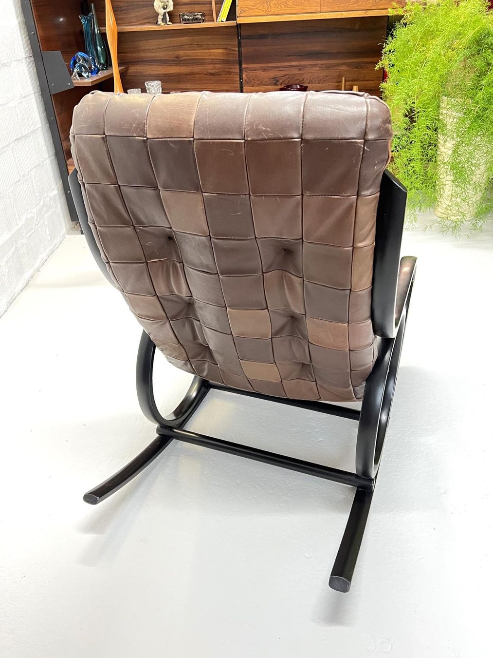 Strässle Sessel: Vintage Schaukelstuhl - Strässle – Gebraucht aus Walzenhausen von  8
