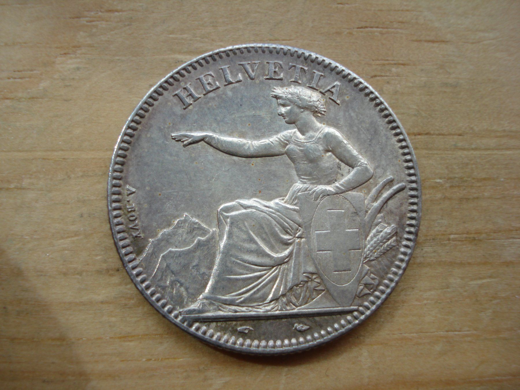 Tutti le monete: (G) 2 Franken 1850  UNZ- – Usato da Erlach venduto da Net-Coins