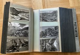 Postkartenalbum alt mit ca. 100 alten AK’s - Topzustand!
