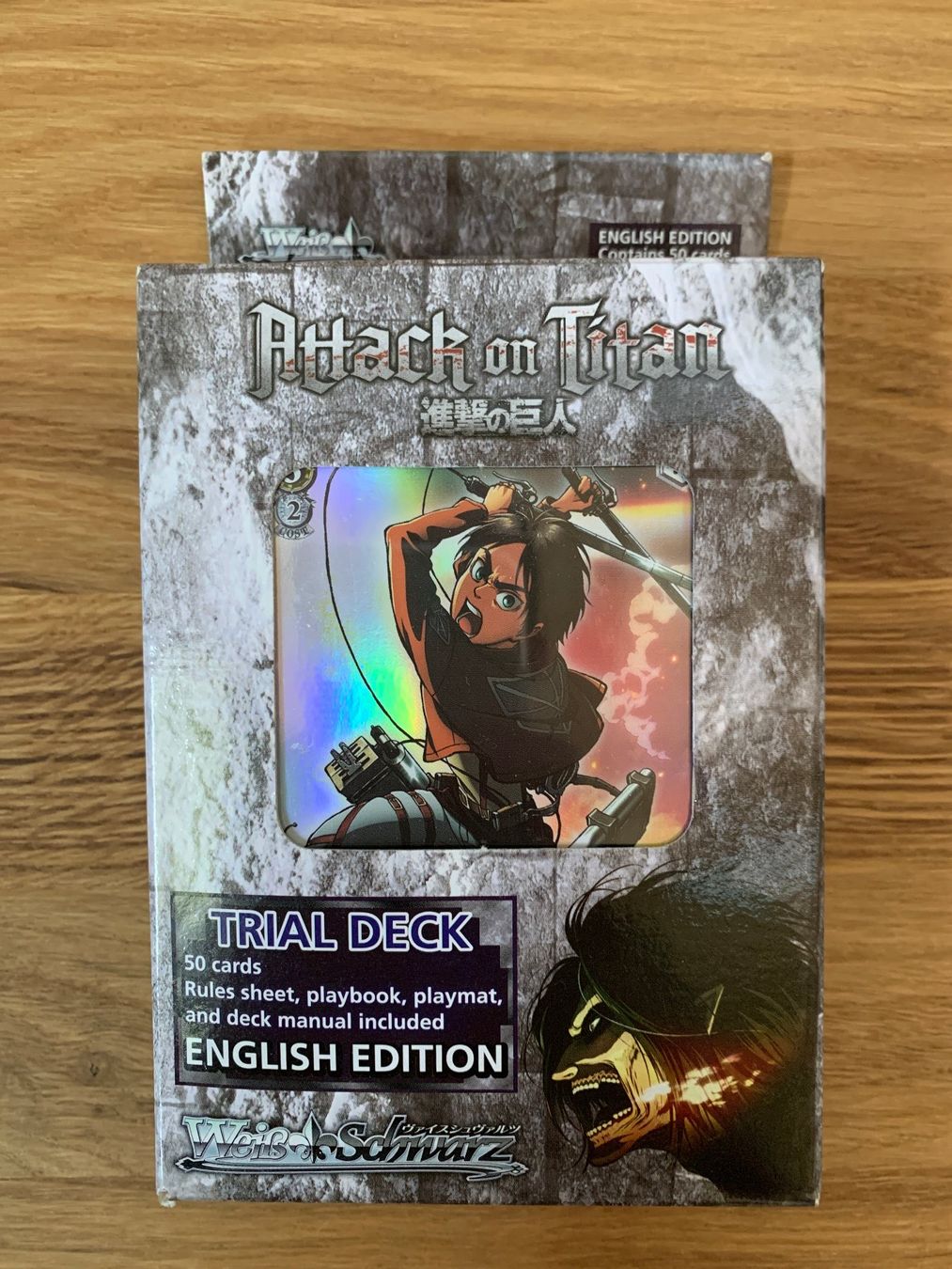 Sammelbilder & Trading cards: Weiss Schwarz TCG - Attack on Titan Trial Deck – Neu (gemäss Beschreibung) aus Weinfelden von Yenaris