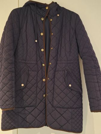Damen Kapuzen-Steppjacke Zara Grösse S dunkelblau