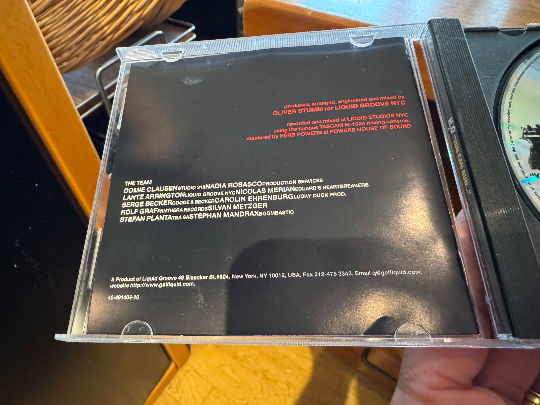 CD: H₂O - You Can Run - HG42C – Usato da Küsnacht ZH venduto da swisssales.net 3