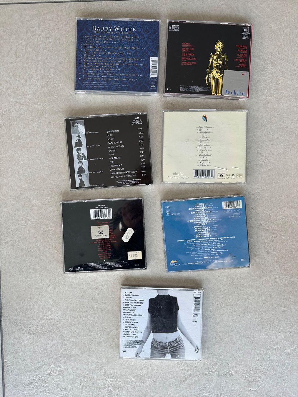 CDs: 7 CDs divers – Gebraucht aus Unterterzen von mor_nv9n 1