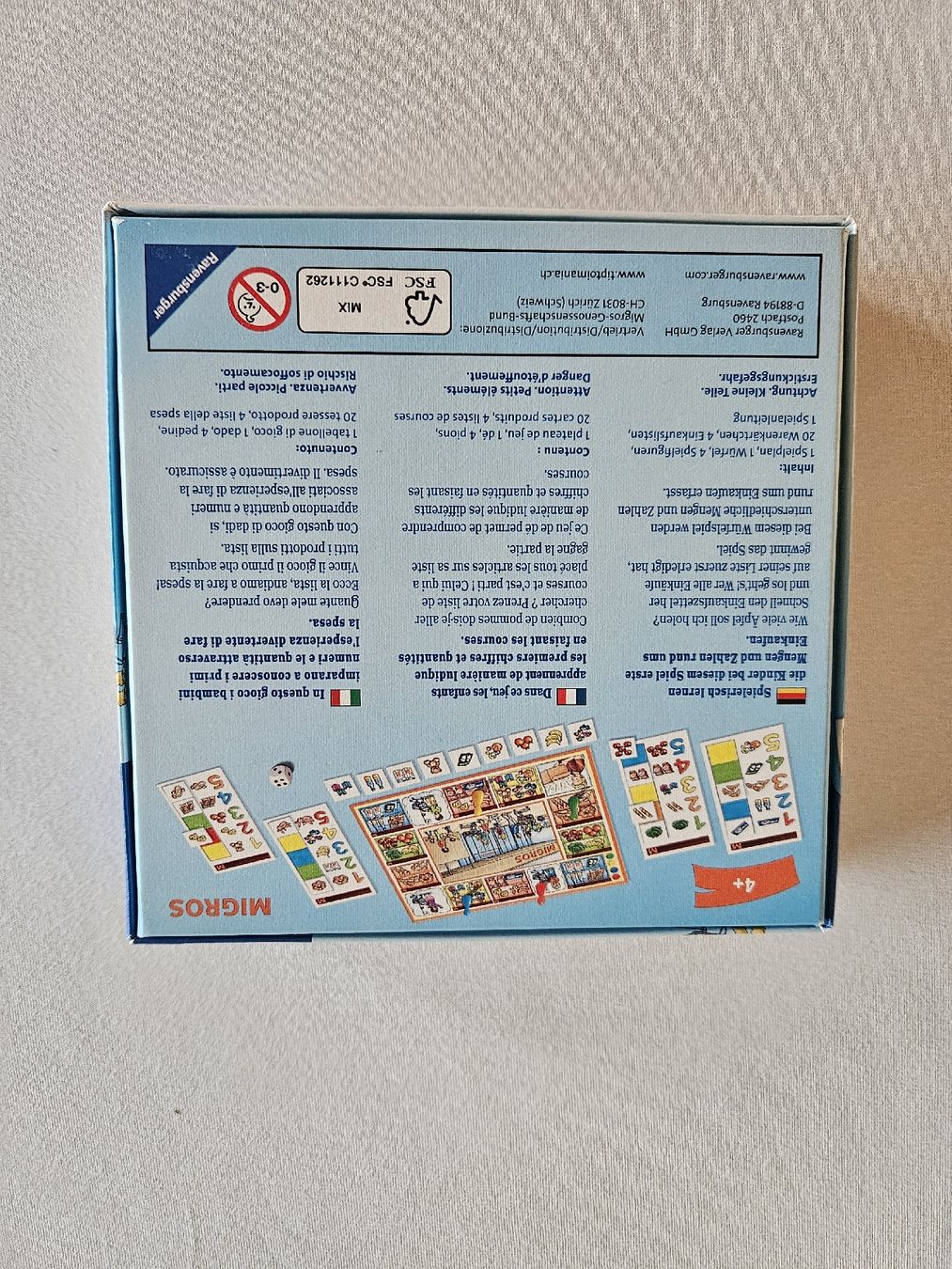 Migros Jeux: Migros Einkauf Spiel – D'occasion à Zürich par Lejahan77 2
