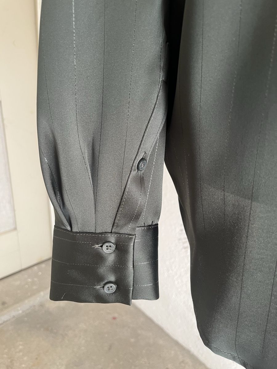C&A Camicette: Schwarze Damenbluse mit silber Streifen Gr.44 – Nuovo e nell'imballaggio originale da Uster venduto da Corina0111114 6