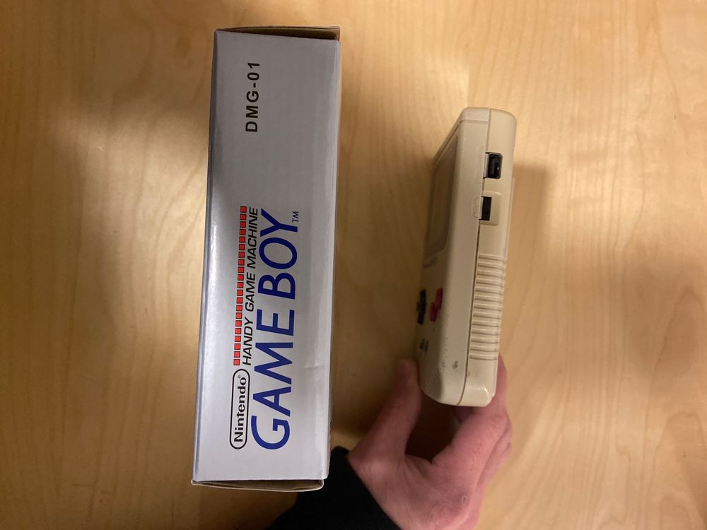 Nintendo GameBoy - Retro Game Boy Handheld mit Box (Gebraucht) in ...