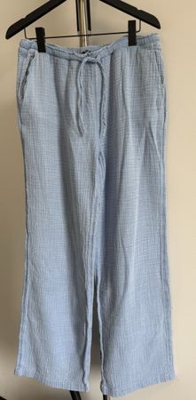 Pantalon bleu ciel décontracté – Taille 38