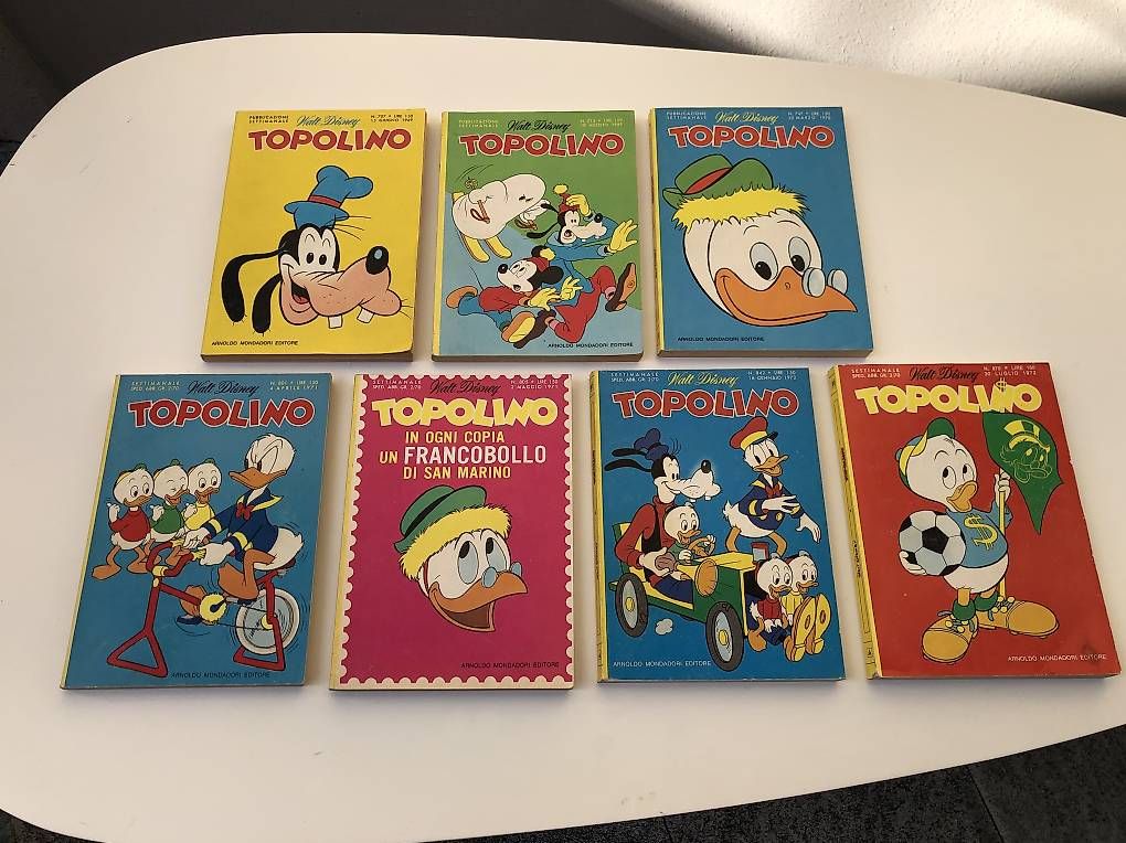Fumetti: 7 Topolini tra il 707-870 – Usato da Rivera venduto da lor_p69f